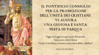 Auguri di Pasqua del Pontificio Consiglio Auguri di Pasqua del Pontificio Consiglio